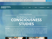 Tablet Screenshot of meditatelive.com